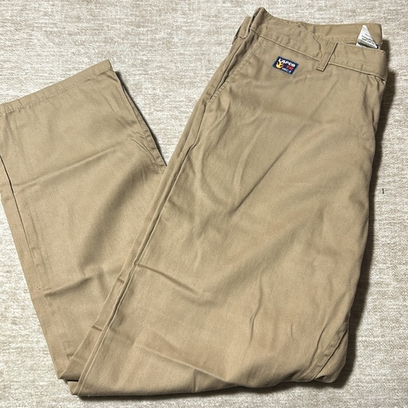 Lapco FR Khakis 40 x 30 HRC-2 Flame resistant work pants ARC 8.7 - Picture 5 of 6